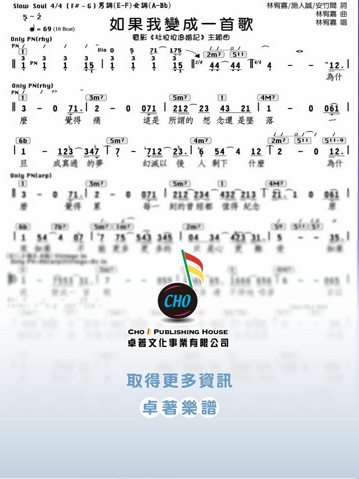 如果我變成一首歌